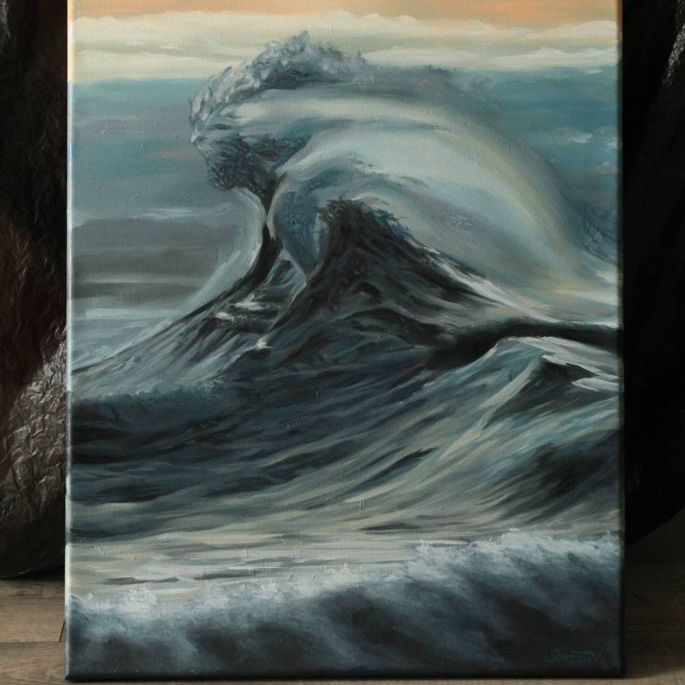Author’s Painting - “Breath of the Ocean”
