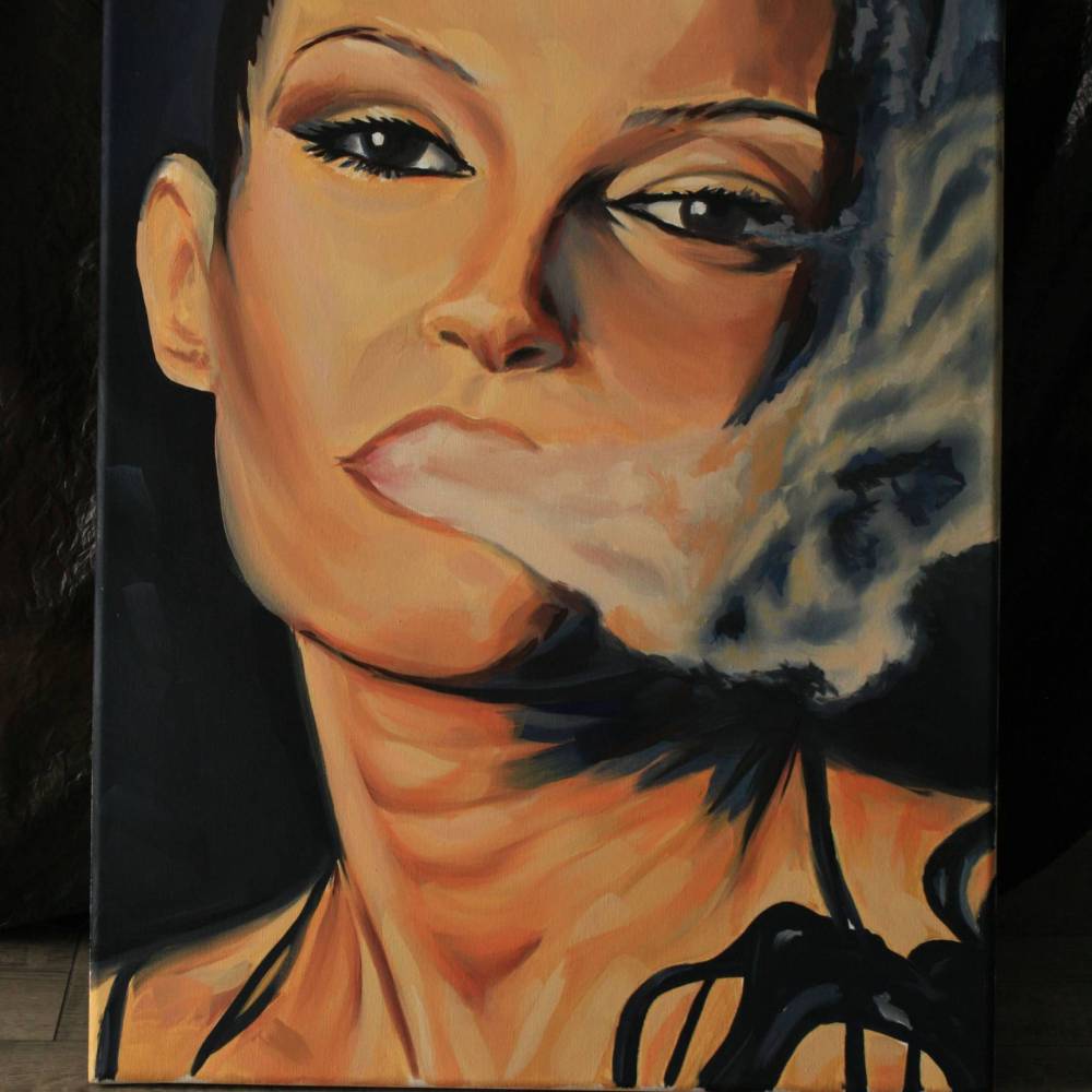 Gemälde der Autorin - "Martina"