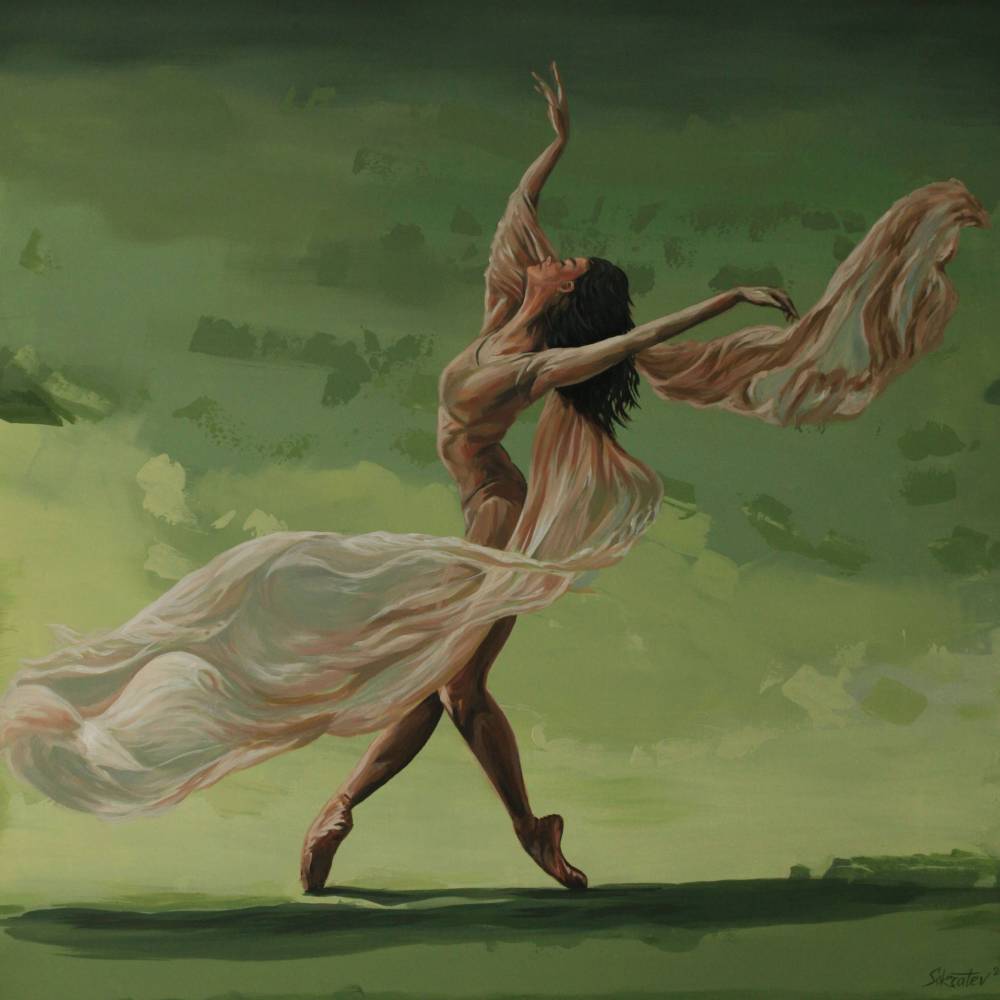 Author’s Painting - “The Graceful Dance”
